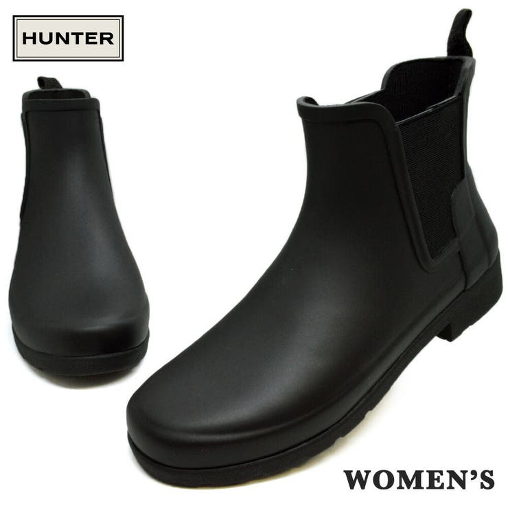 HUNTER オリジナル リファインド チェルシーブーツ[品番：TRYW0000933