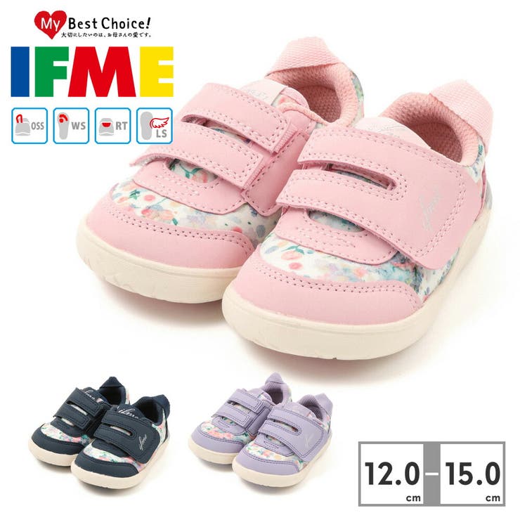 イフミー IFME 弱く 12.0 うさぎ スニーカー