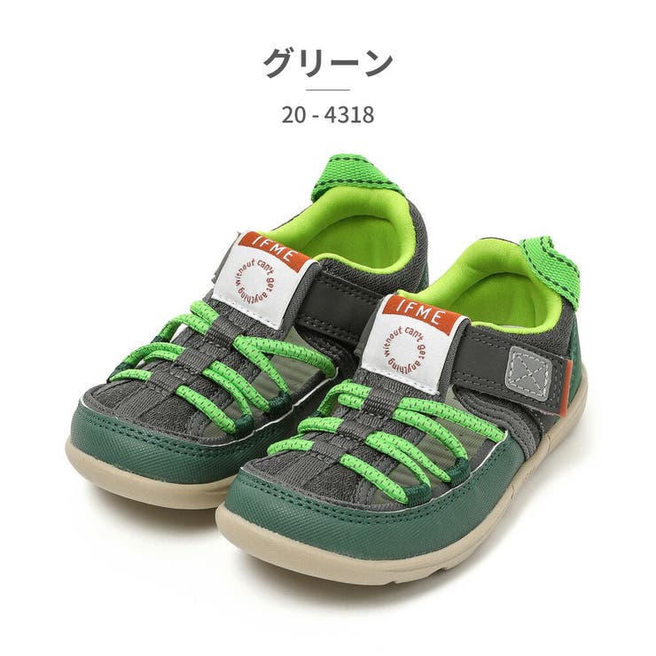 みーよん✩*ページ イフミー サンダル キッズ 20-4318 IFME 2025春夏[品番：TRYW0003238