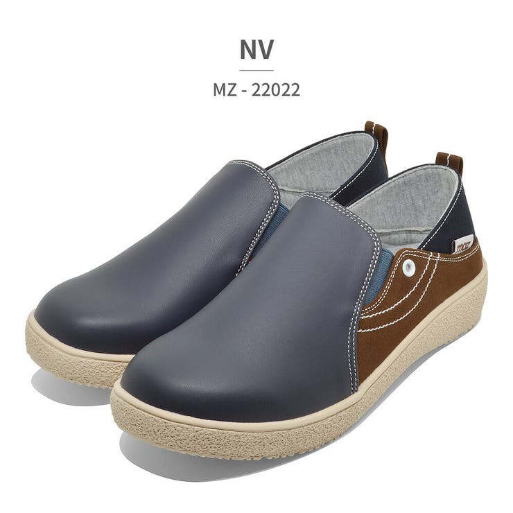 MOZ スリッポン レディース スニーカー mz-22022[品番：TRYW0002261