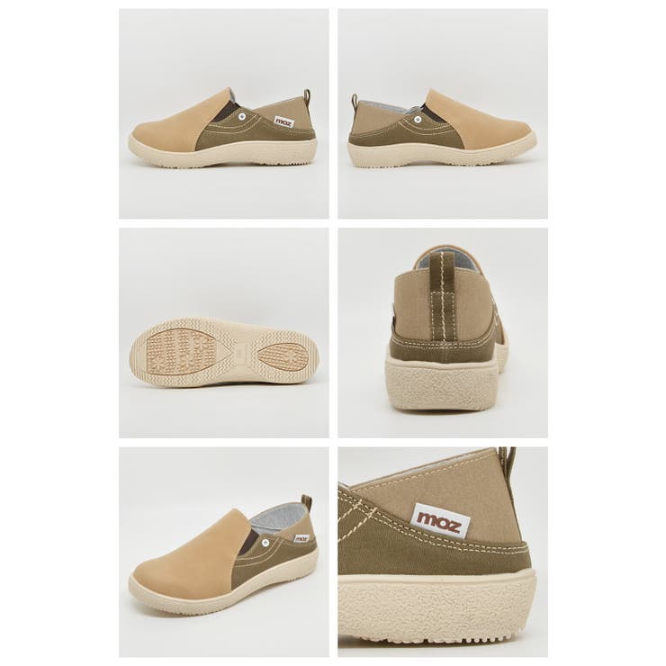 MOZ スリッポン レディース スニーカー mz-22022[品番：TRYW0002261