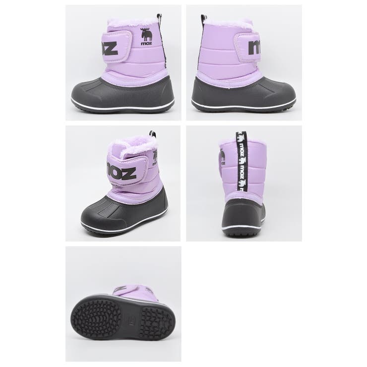 MOZ スノーシューズ キッズ MZ-8230 モズ 防寒 ボア | つるや | 詳細画像9 