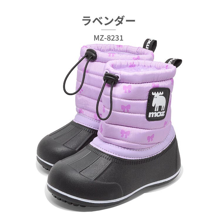 MOZ スノーシューズ キッズ MZ-8231 モズ 防寒[品番：TRYW0003005