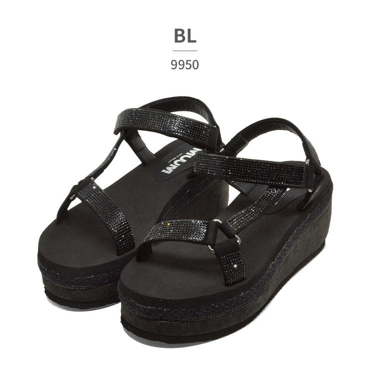 BL | ムーム 9950 MUUM 厚底 ストラップ スポーツサンダル | つるや