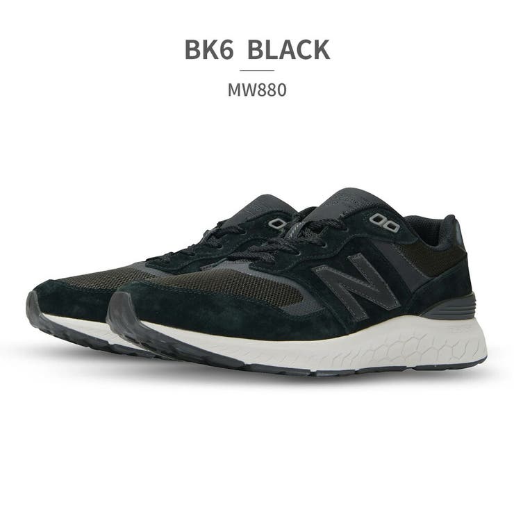 靴 MW880 v6 Fresh Foam BK6 26.0 cm 4E Men's Fresh Foam Walking 880 v6 Shoes - New Balance