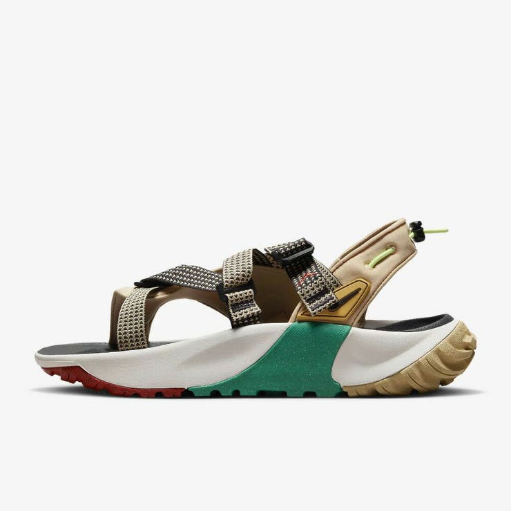 200_セサミ/ノワール/グリーン | ナイキ サンダル メンズ | つるや