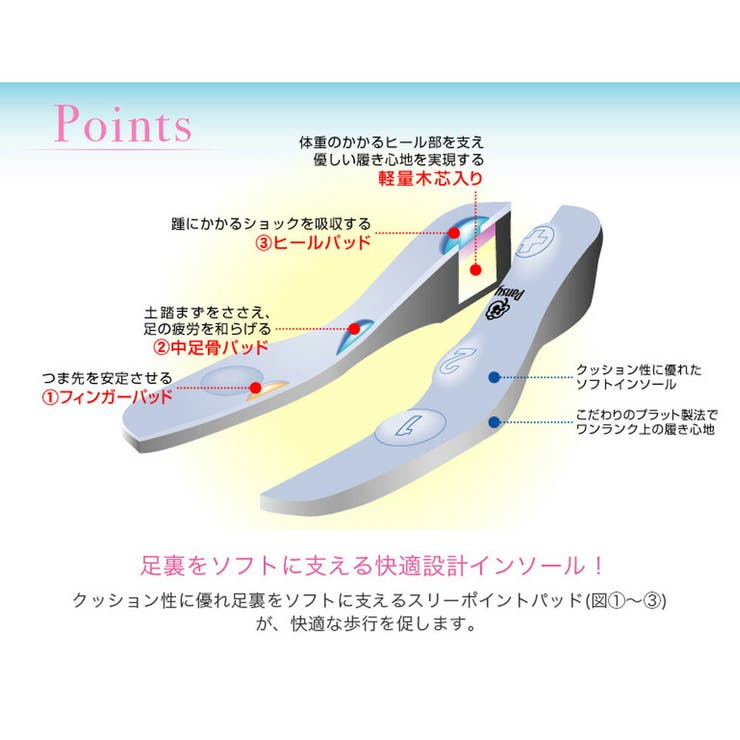 Pansy BB5303 OFFICE SANDALS パンジー | つるや | 詳細画像6 