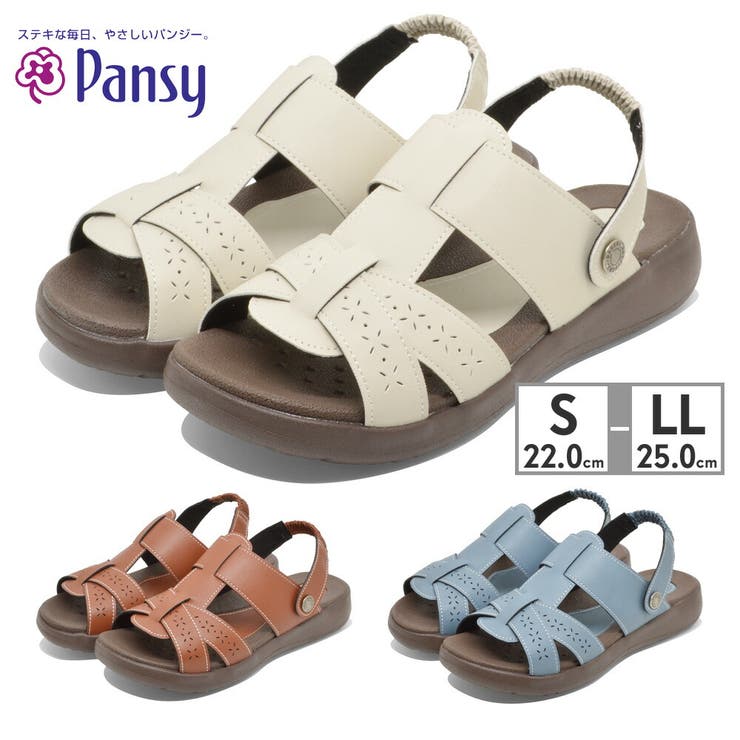 パンジー BB5521 Pansy 厚底 コンフォート グラディエーター | つるや | 詳細画像1 