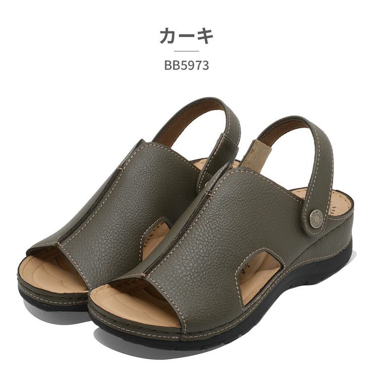 パンジー サンダル レディース BB5973 Pansy  厚底 サボ | つるや | 詳細画像6 