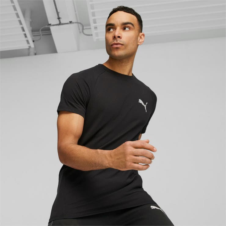 PUMA tシャツ プーマ CLASS ストライプド AOP Tシャツ B_ キッズ