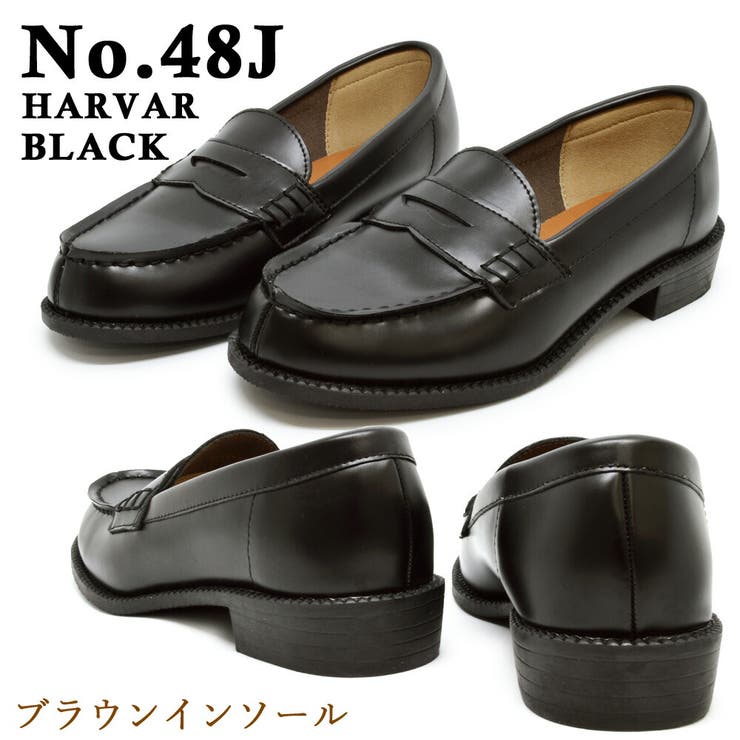 48ブラック(中敷/ブラウン)
