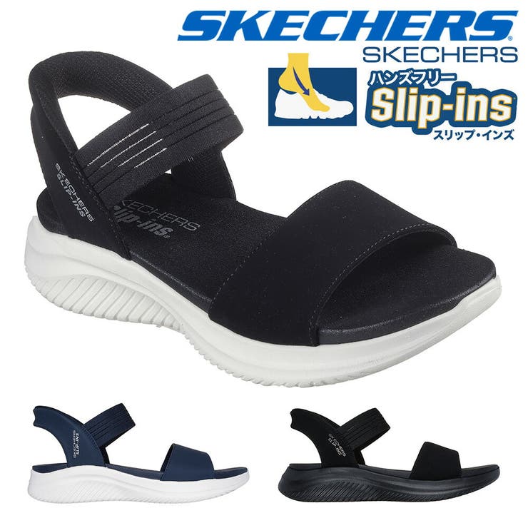 Amazon | Skechers レディース スポーティサンダル スポーツ