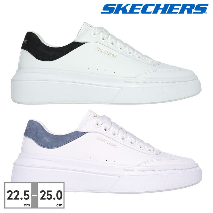 SKECHERS スケッチャーズ スニーカー レディース 黒 厚底