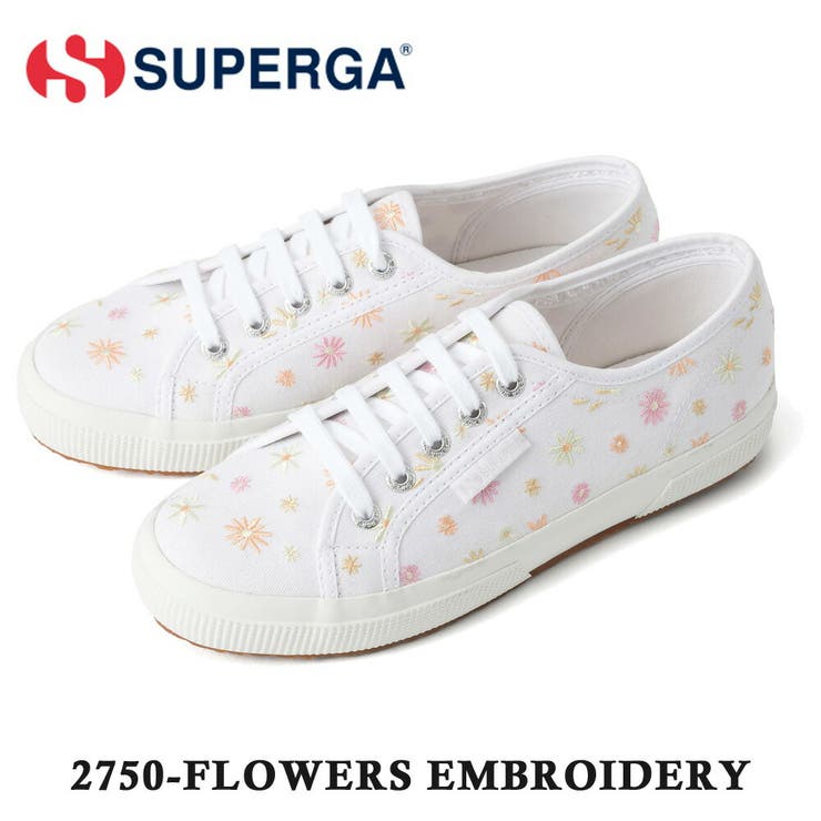 SUPERGA 2750-FLOWERS EMBROIDERY | つるや | 詳細画像1 