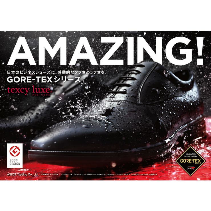 texcy luxe GORE-TEX タフに使える全天候型ビジネスシューズ | つるや | 詳細画像1 