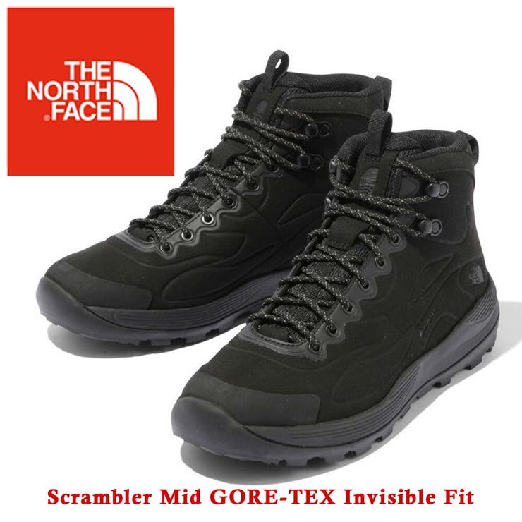 ノースフェイス スクランブラー ミッド GORE-TEX インビジブル