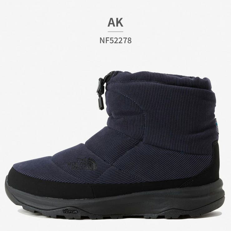 The 安 North Face ブラック スノーブーツ 24〜25cm