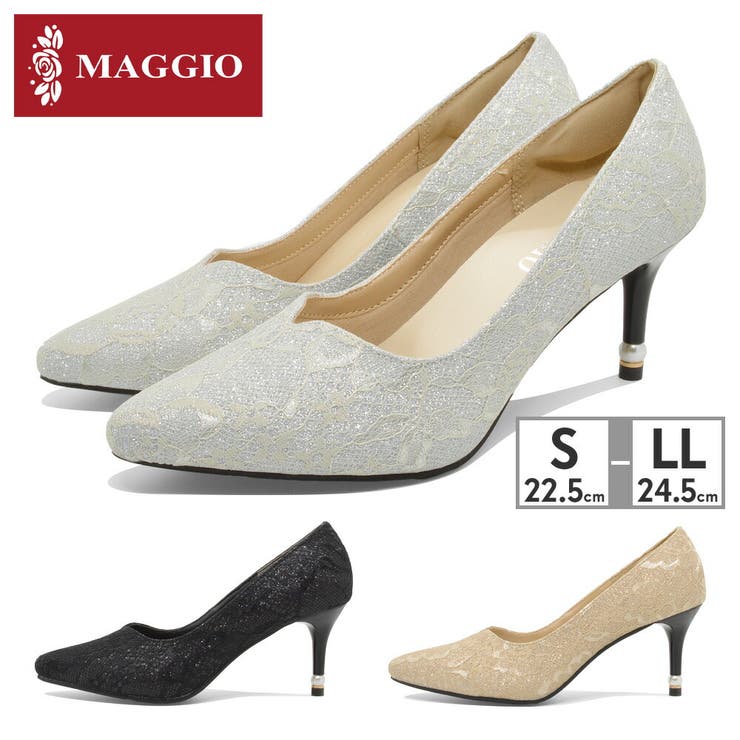 MAGGIO ピンヒール ミドルヒール ヒール高さ7cm | つるや | 詳細画像1 
