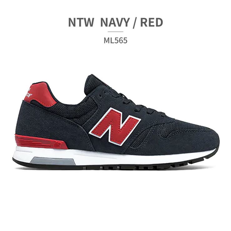 NTW_NAVY/RED | new balance ML565 | つるや