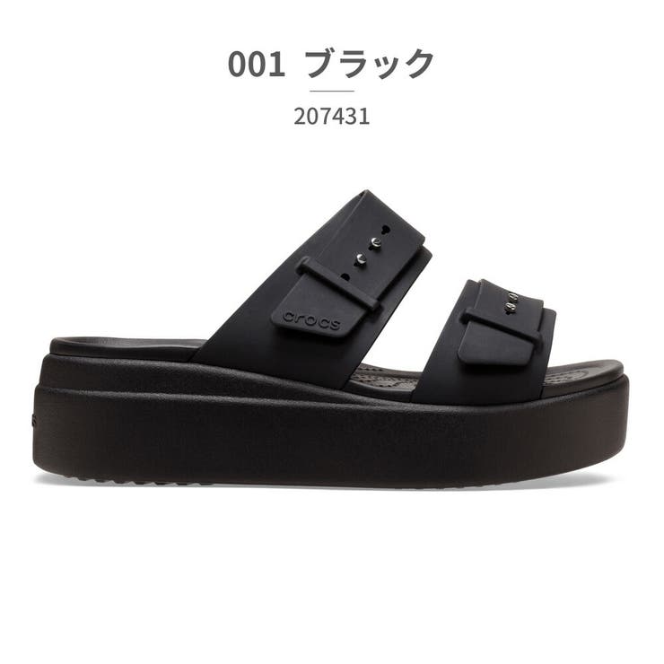 crocs BROOKLYN SANDAL LOW WEDGE[品番：TRYW0002172]｜つるや