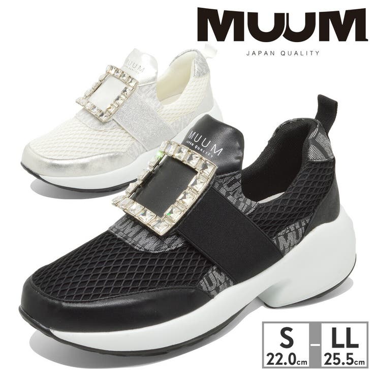 MUUM SQUARE BIJIU SNEAKER 厚底 チャンキーヒール | つるや | 詳細画像1 