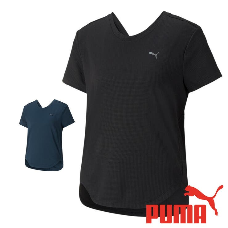プーマ Tシャツ ヨガウェア PUMA トレーニング ヨガ 吸汗速乾 | つるや | 詳細画像1 