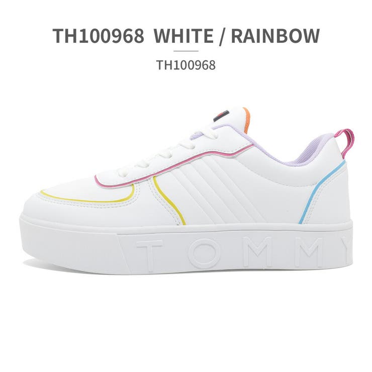 Tommy hilfiger discount rainbow platform