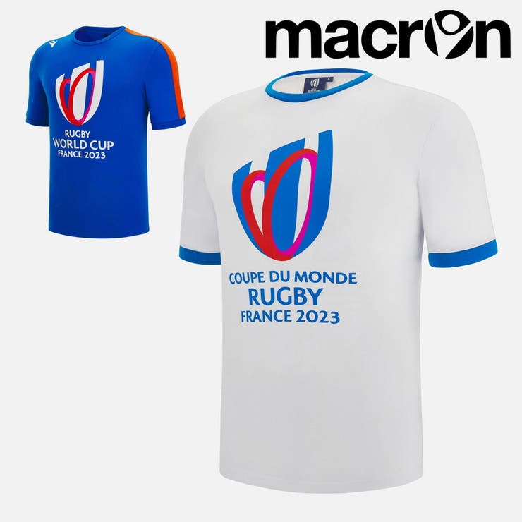 RWC  FRANCE Tシャツ macron フランス大会[品番：TRYW