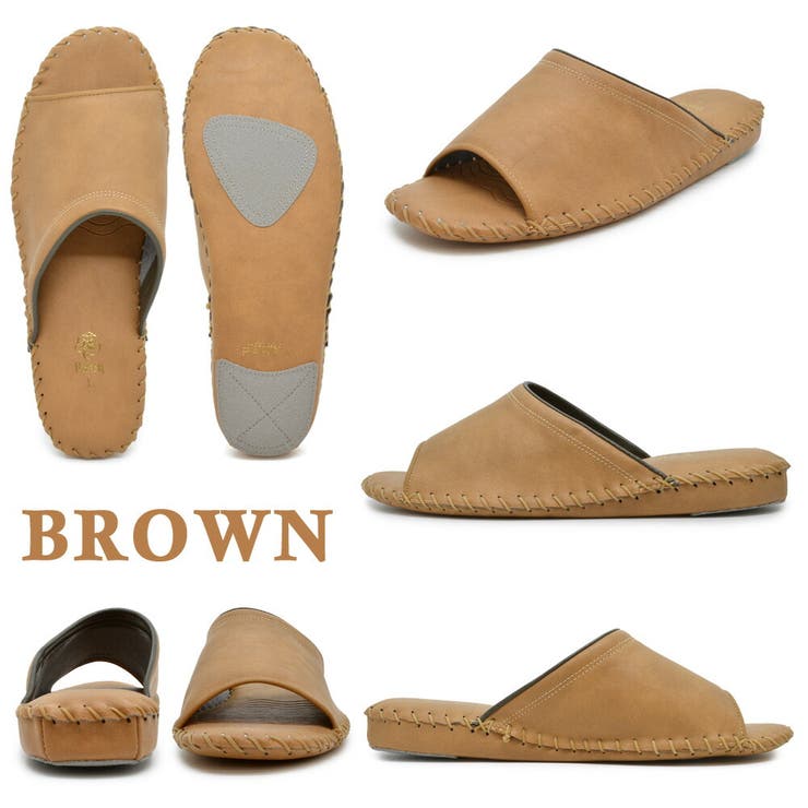 パンジー ルームシューズ メンズ 9723J Pansy スリッパ | つるや | 詳細画像12 