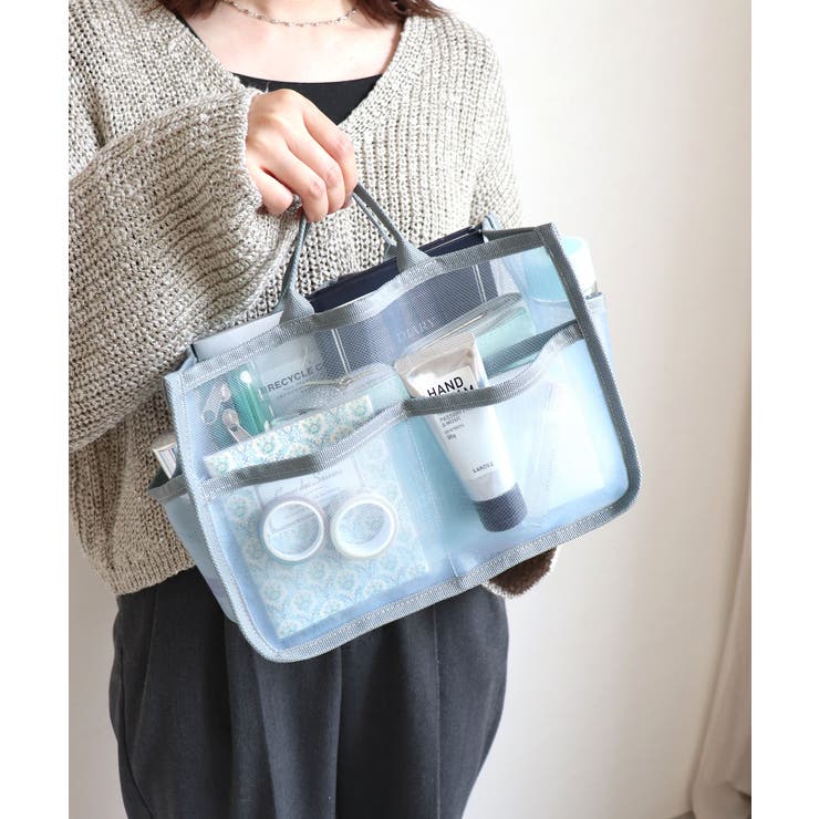 メッシュバッグインバッグ大 | TRYSIL | 詳細画像2 