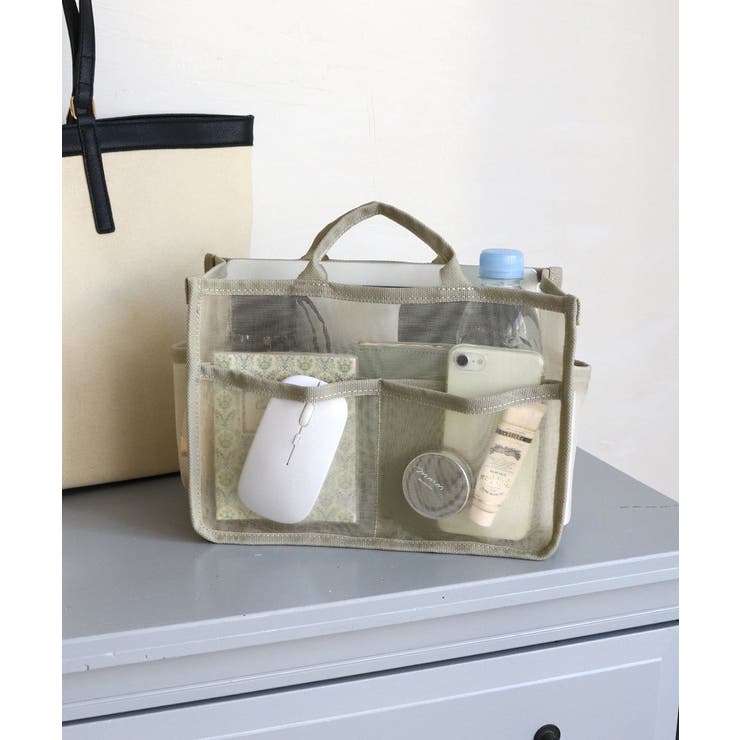 メッシュバッグインバッグ大 | TRYSIL | 詳細画像4 