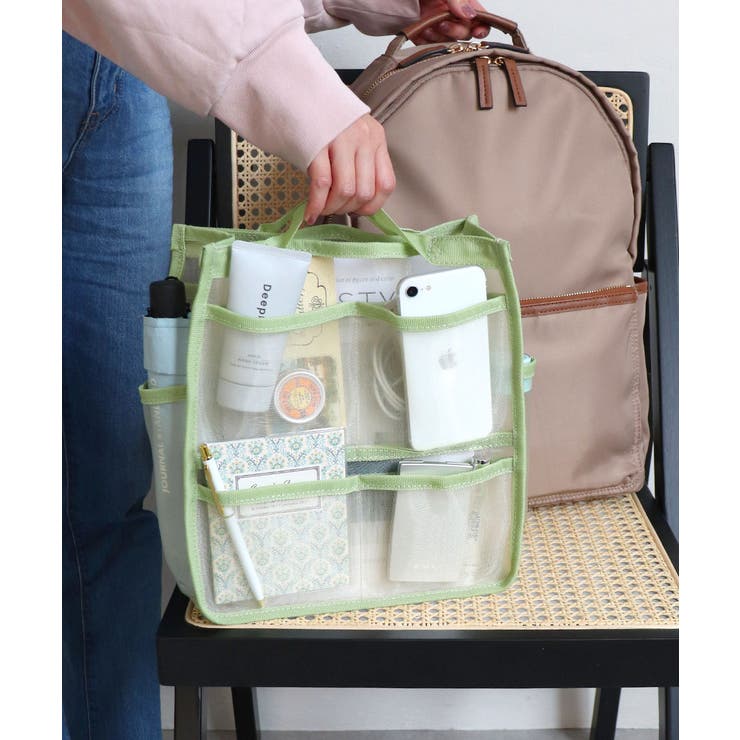 メッシュバッグインバッグ縦型 | TRYSIL | 詳細画像8 