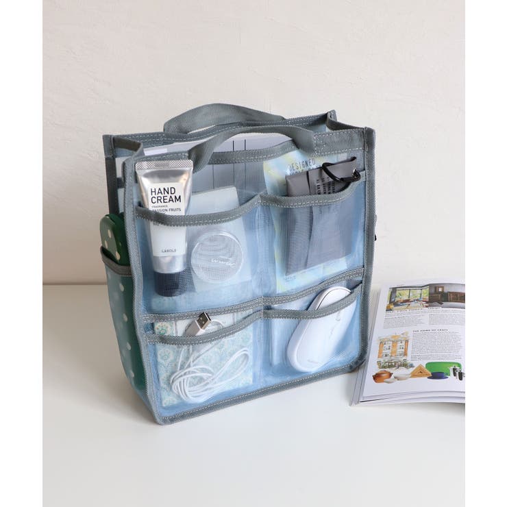 メッシュバッグインバッグ縦型 | TRYSIL | 詳細画像3 