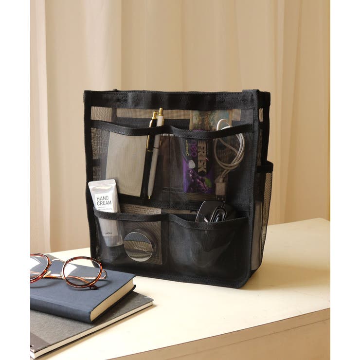 メッシュバッグインバッグ縦型 | TRYSIL | 詳細画像4 