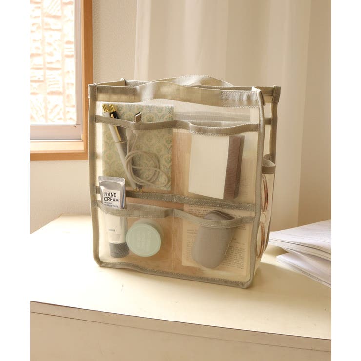 メッシュバッグインバッグ縦型 | TRYSIL | 詳細画像6 