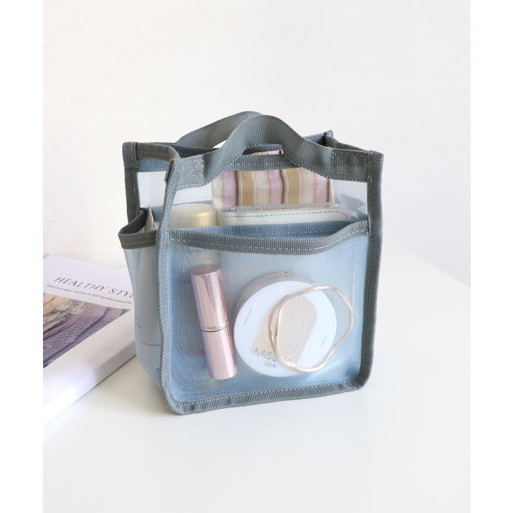 メッシュバッグインバッグ縦型小 | TRYSIL | 詳細画像6 