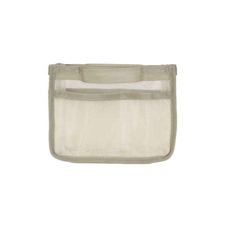 グレージュ | メッシュバッグインバッグ小 | TRYSIL