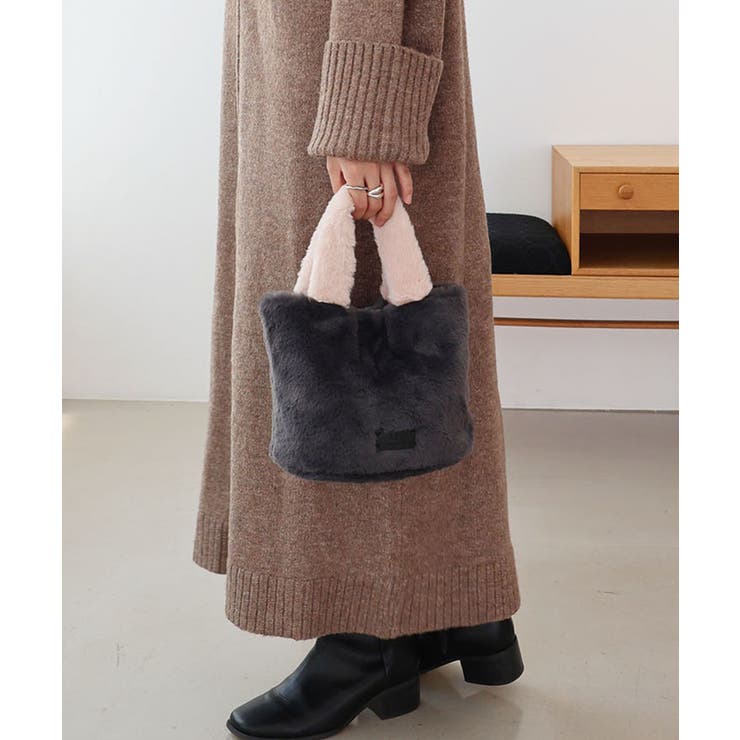 バイカラーファートートバッグ | TRYSIL | 詳細画像5 