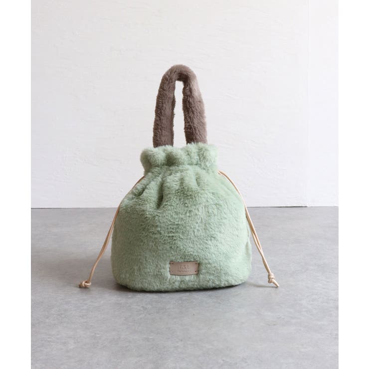 バイカラーファーワンハンドルバッグ | TRYSIL | 詳細画像14 