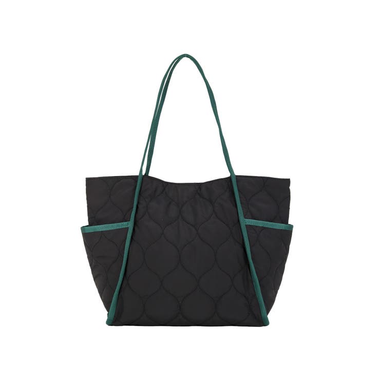 ブラック | キルティングトートバッグ | TRYSIL