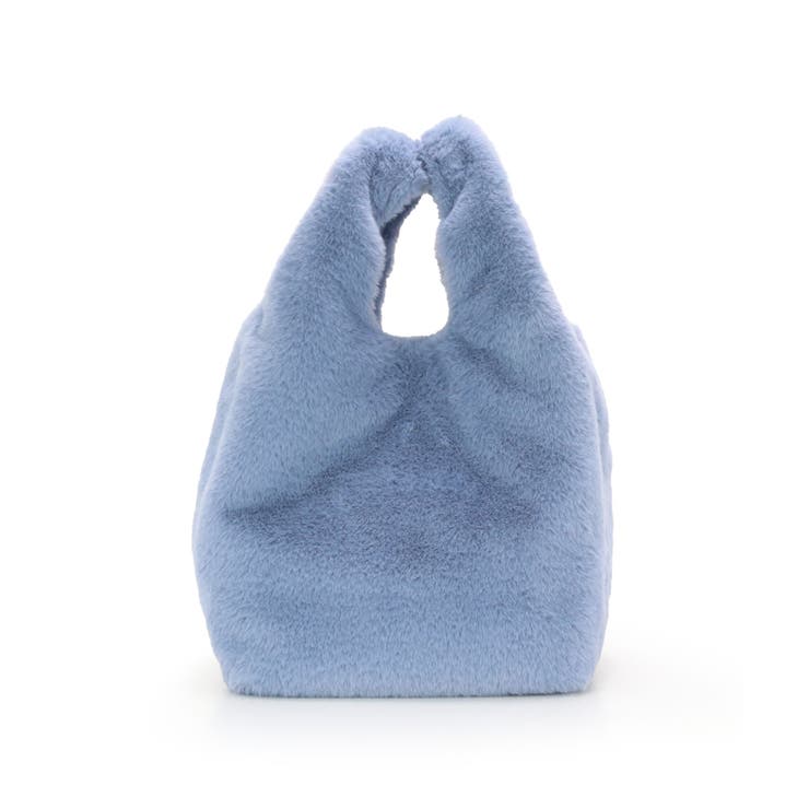 サックス | エコファーショッパーバッグ | TRYSIL