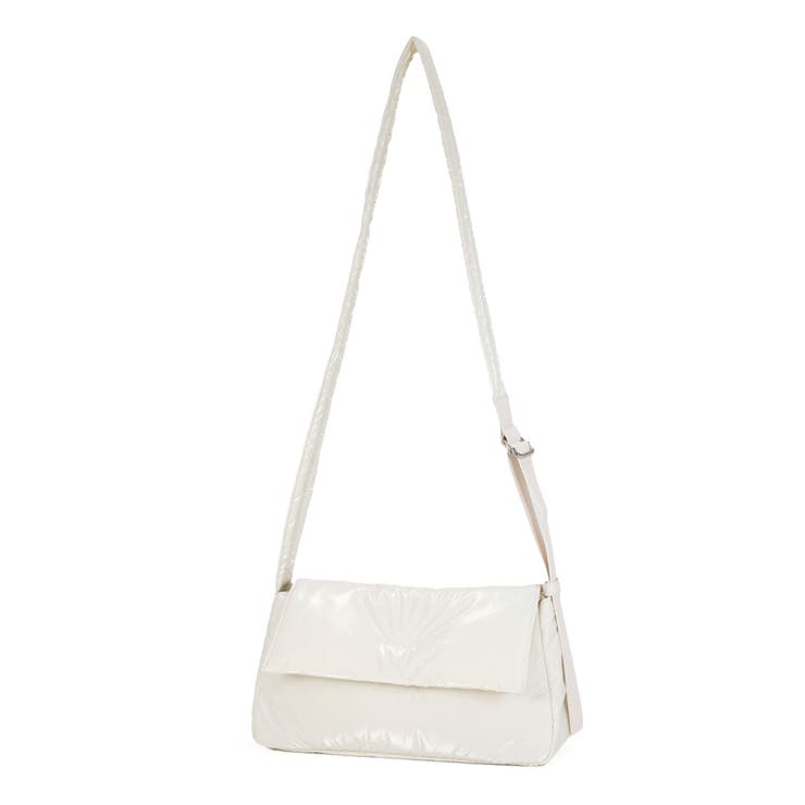 アイボリー | フラップショルダーバッグ | TRYSIL