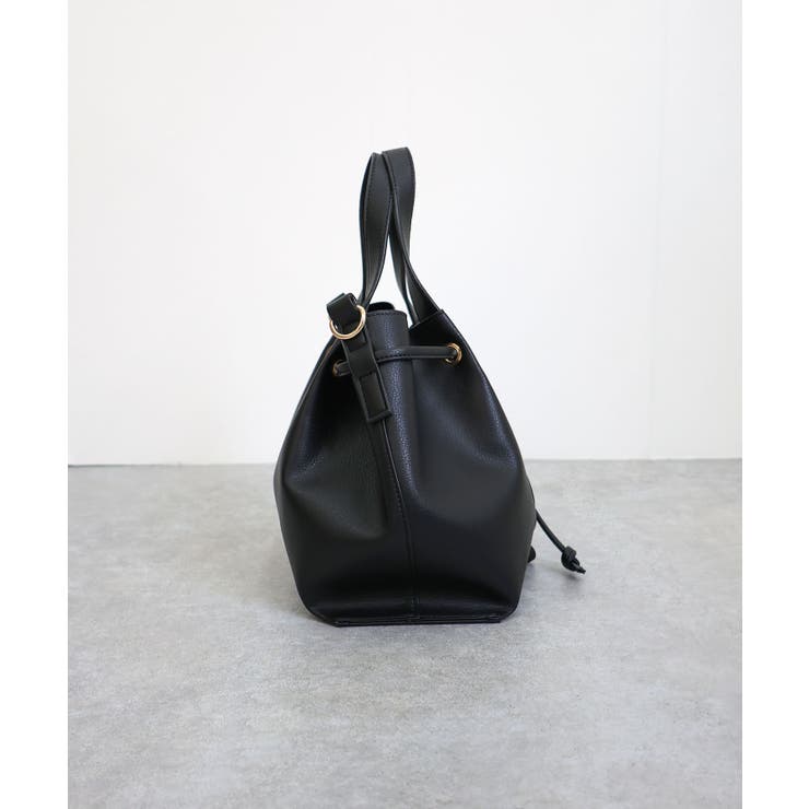 【デイリー/ミディアムサイズ/2way】2way巾着トートバッグ | TRYSIL | 詳細画像15 