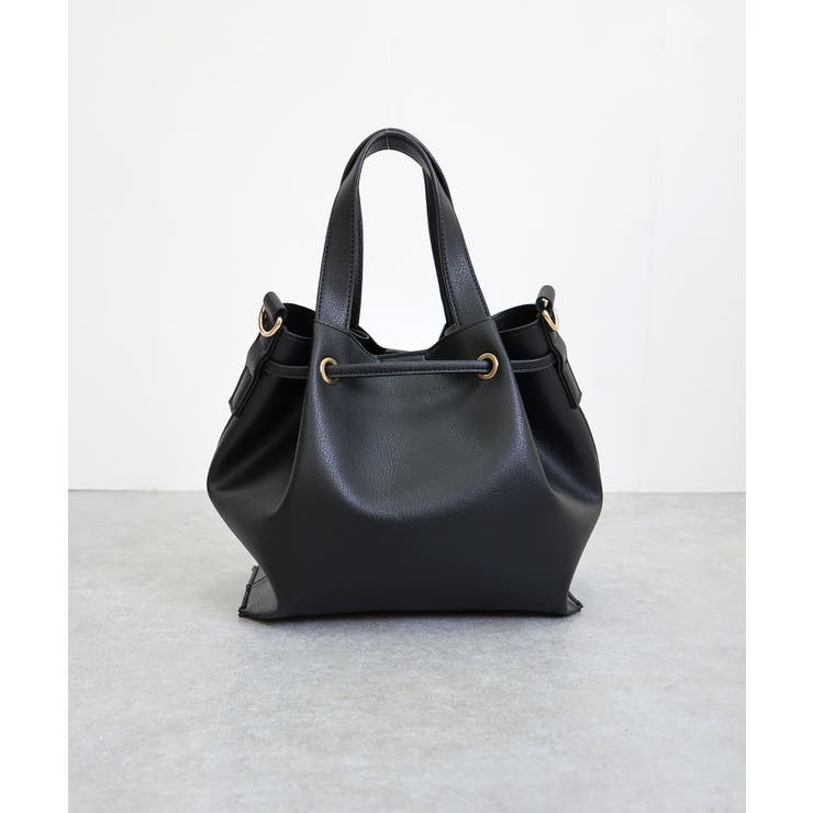 【デイリー/ミディアムサイズ/2way】2way巾着トートバッグ | TRYSIL | 詳細画像16 