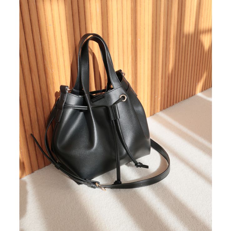 【デイリー/ミディアムサイズ/2way】2way巾着トートバッグ | TRYSIL | 詳細画像5 