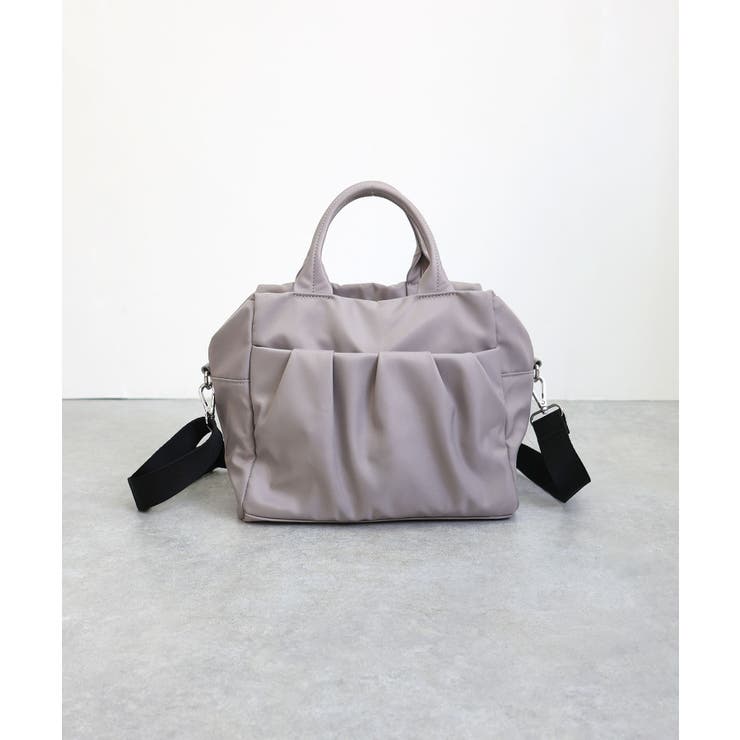 【旅行/軽量/2way】ギャザーポケット2WAYボストンバッグ | TRYSIL | 詳細画像14 