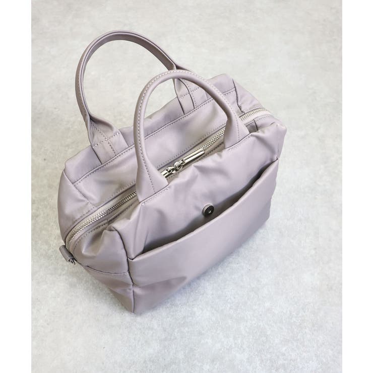 【旅行/軽量/2way】ギャザーポケット2WAYボストンバッグ | TRYSIL | 詳細画像18 