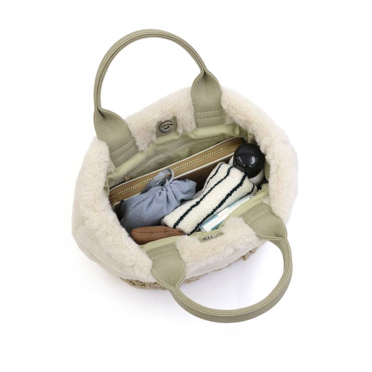 ニットフェイクファートートバッグ | TRYSIL | 詳細画像12 