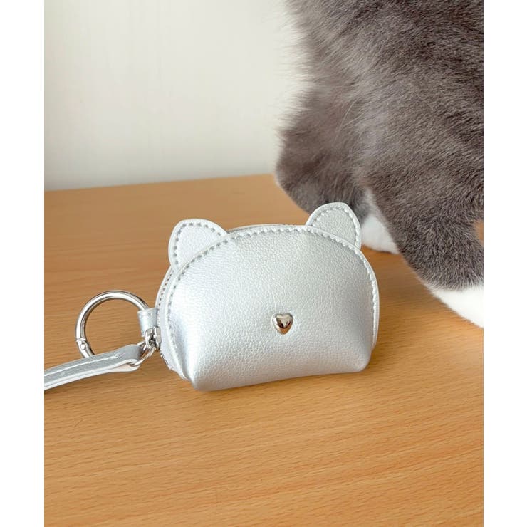 【プレゼント/コンパクト/小銭入れ】ネコキーケースポーチチャーム | TRYSIL | 詳細画像11 