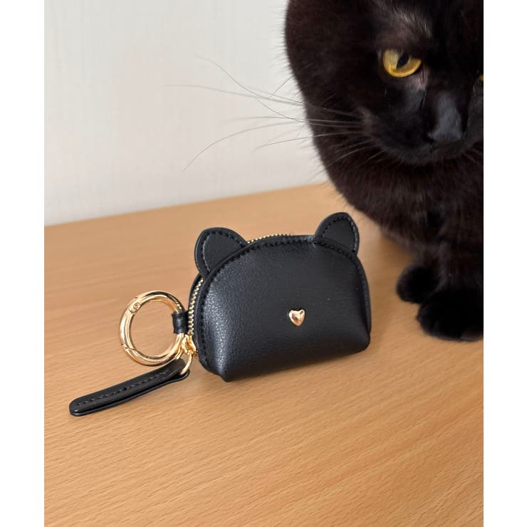 【プレゼント/コンパクト/小銭入れ】ネコキーケースポーチチャーム | TRYSIL | 詳細画像8 